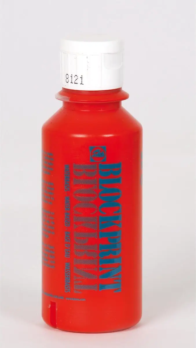 Talens Blockprint Verf 250ml Vermiljoen 311
