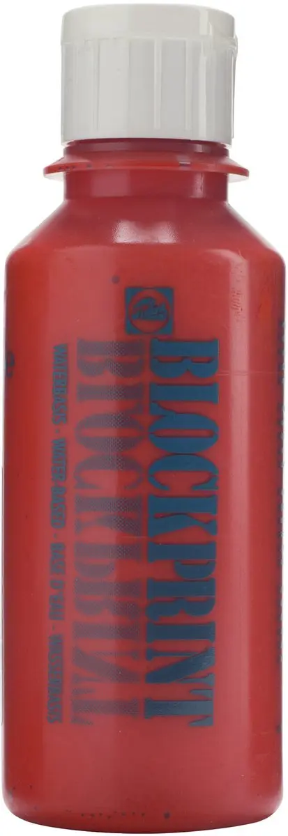 Talens Blockprint Verf 250ml Vermiljoen 311 - Rood