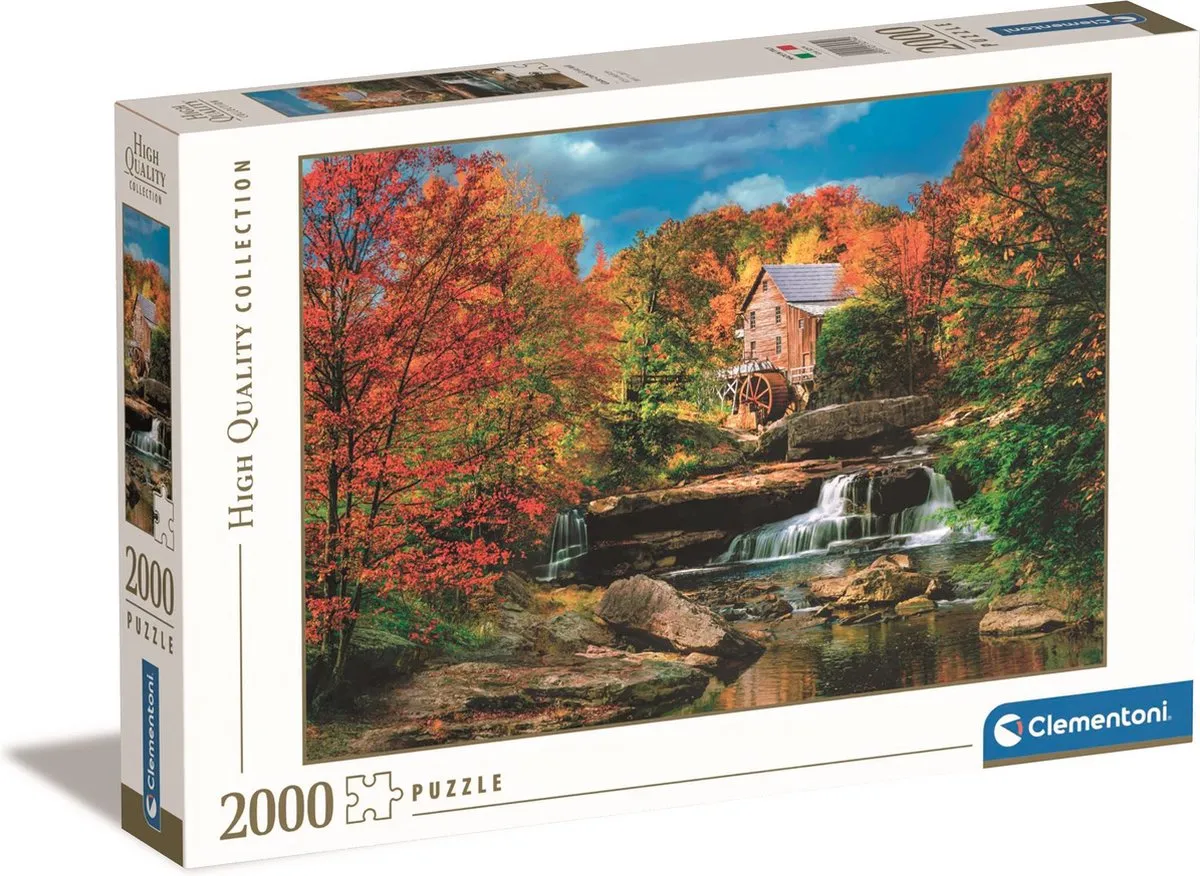 Clementoni Glade Creek Grist Mill Puzzel 2000 Stuks
