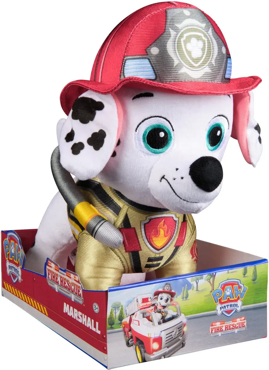 PAW Patrol Brandweerredding Knuffel 25,5cm