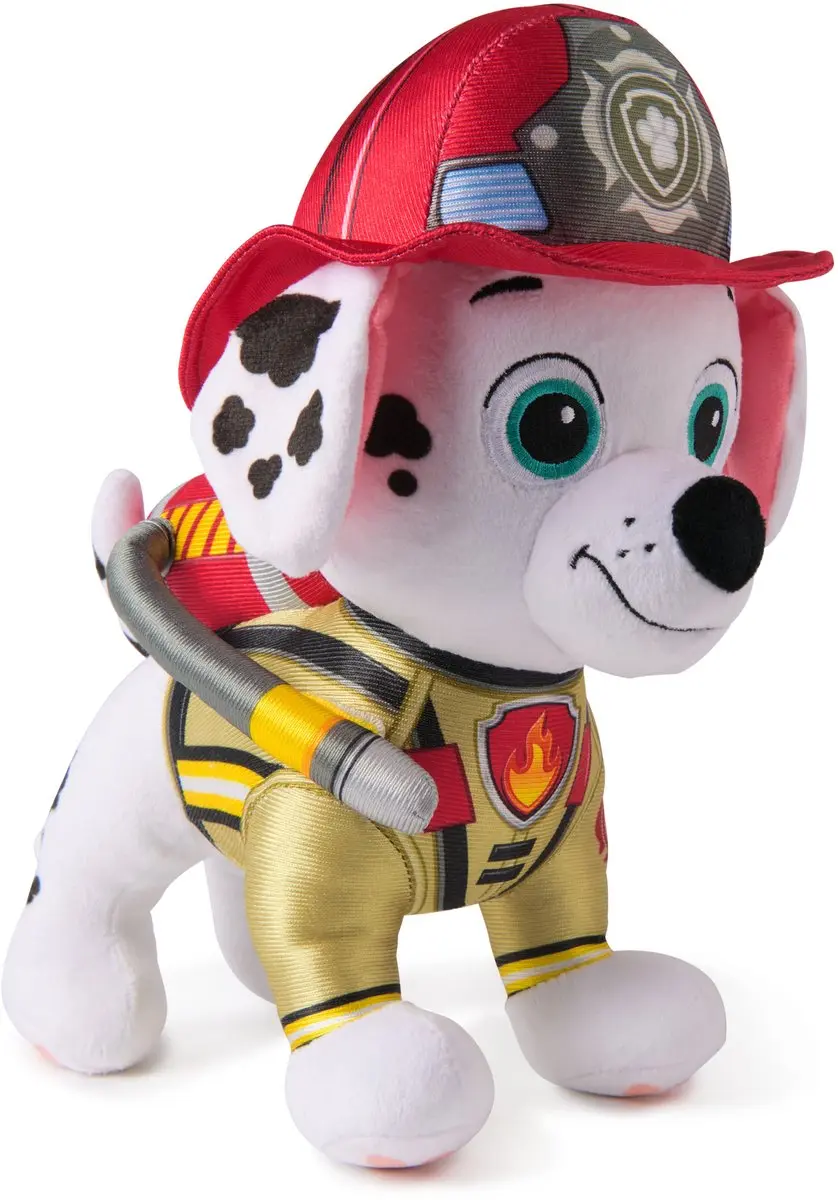 PAW Patrol Brandweerredding Knuffel 25,5cm - Multi kleuren