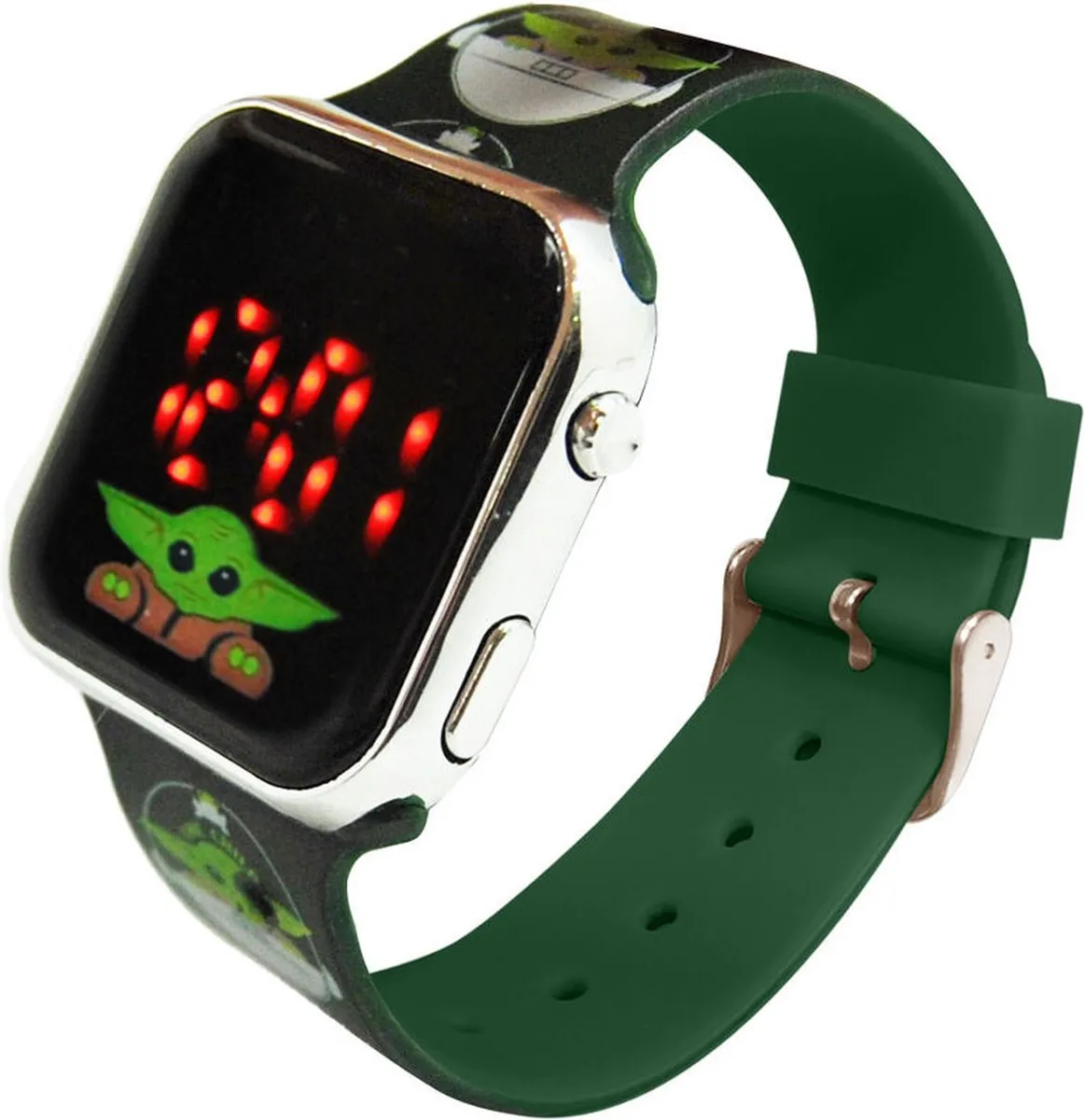 Star Wars Horloge Mandelorian Digitaal - Multi Colour