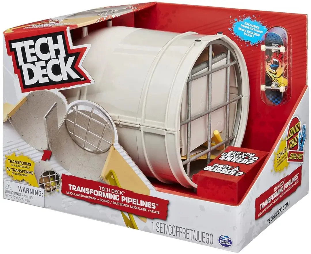 Spin Master Tech Deck Transforming Pipelines Playset