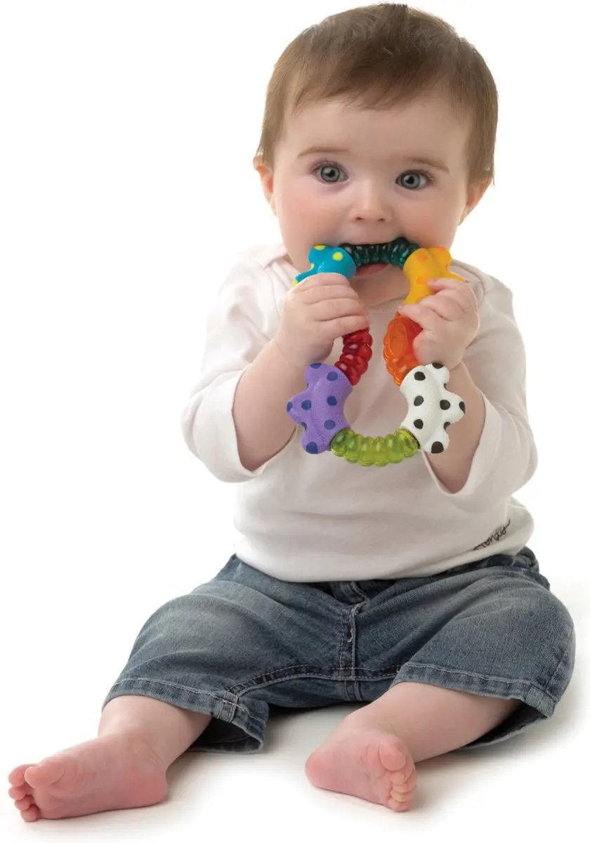 Playgro Klik & Draai Rammelaar Multicolor