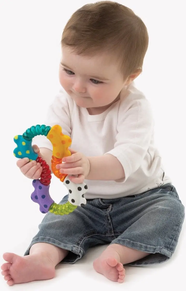 Playgro Klik & Draai Rammelaar Multicolor