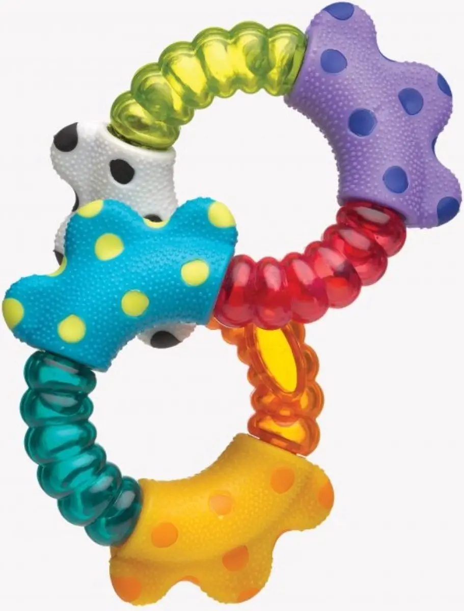 Playgro Klik & Draai Rammelaar Multicolor