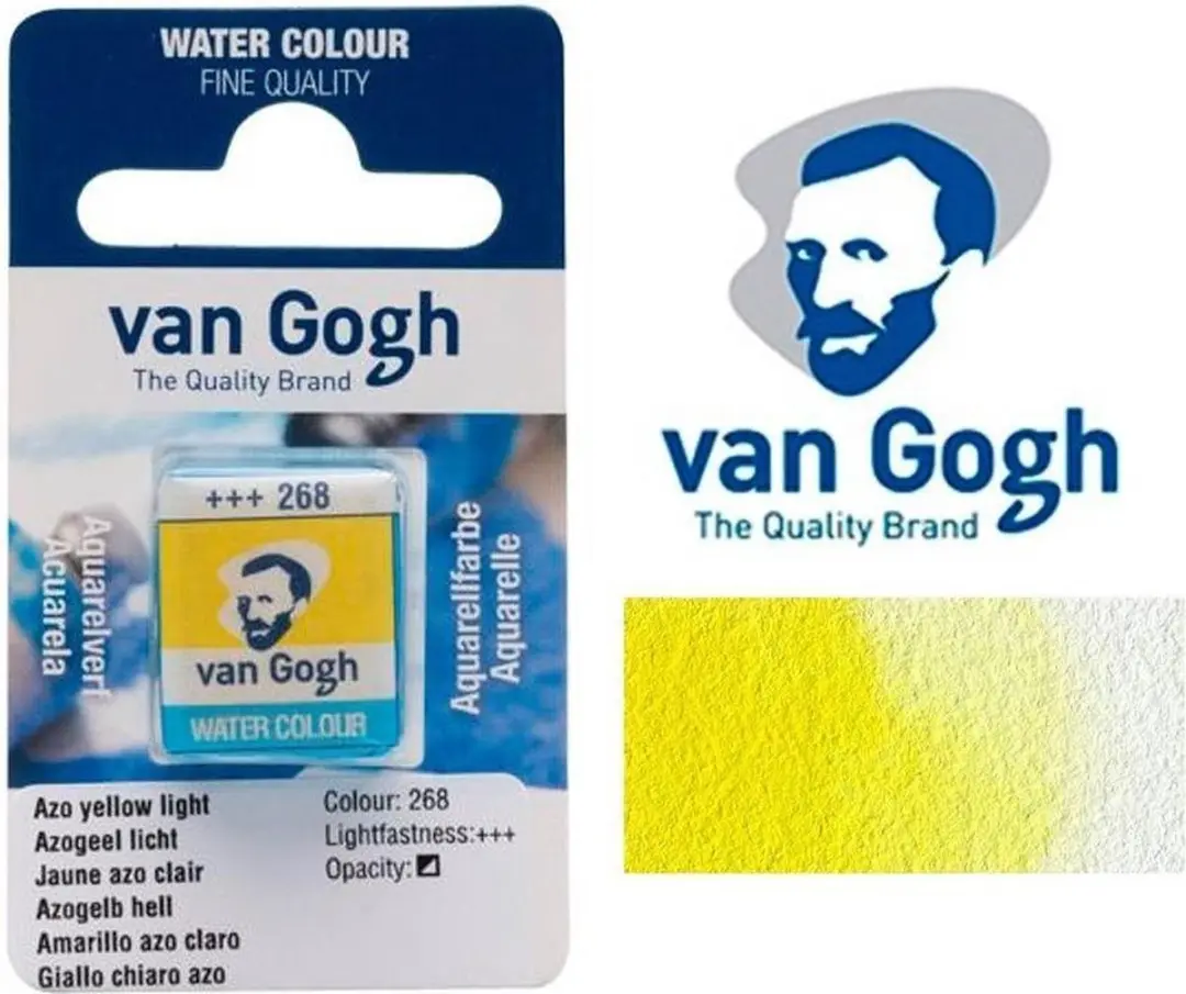 Van Gogh Waterverf Napje Azo Yellow Light 10g