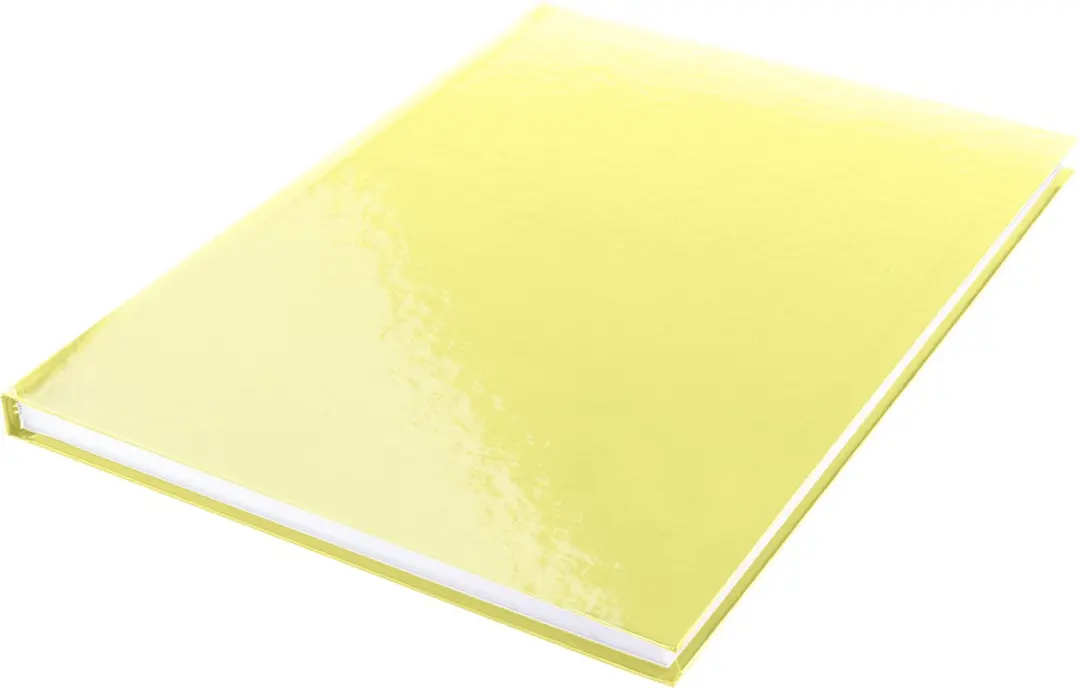 Kangaro Dummyboek A4 Pastel Geel - 160 Bladzijden Hardcover