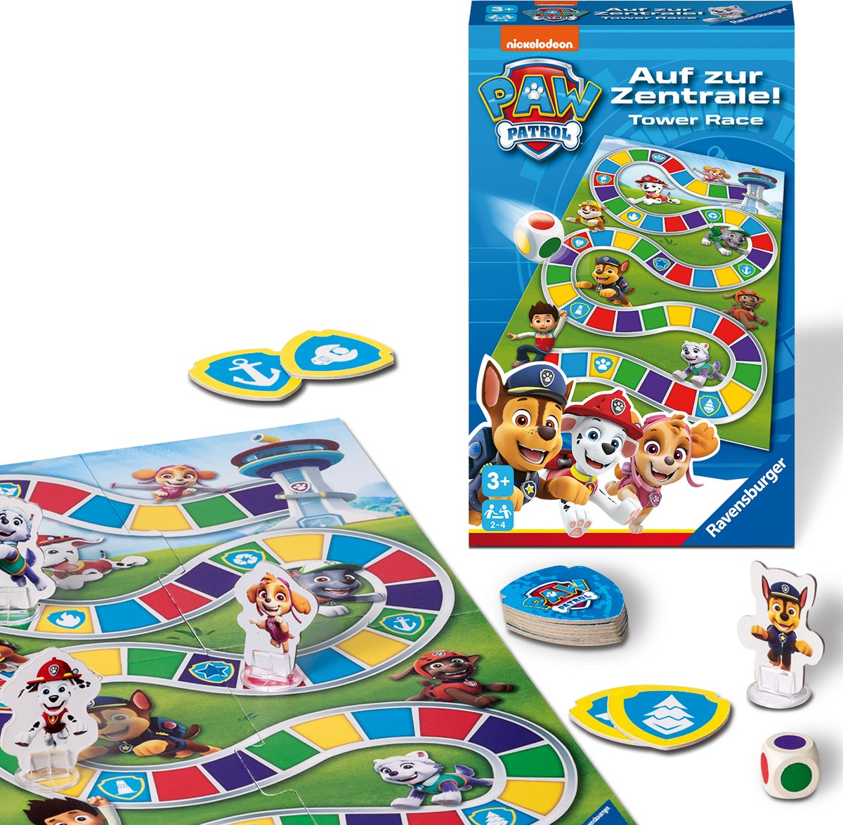 Ravensburger Paw Patrol Race the tower! - Pocketspel