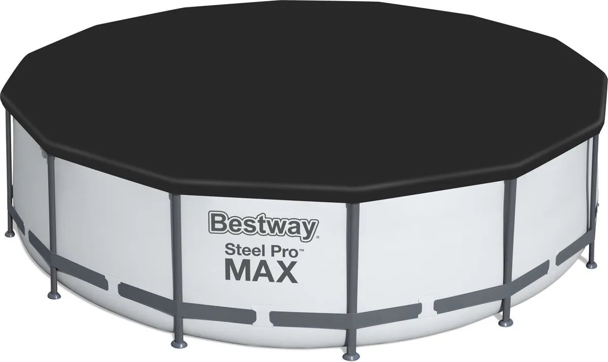 Bestway Steel Pro MAX Zwembadset 427x107cm - 15.232L - Zilver