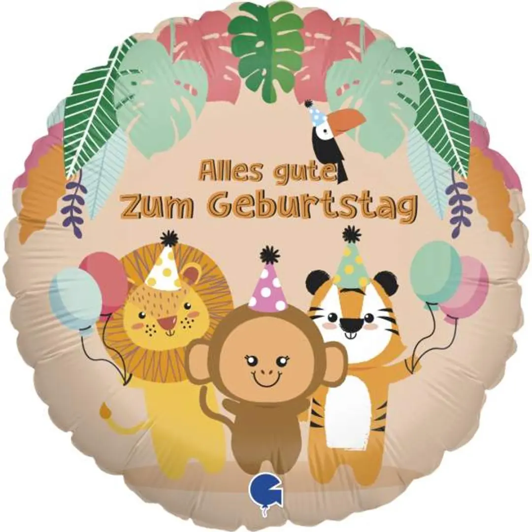 Grabo Folieballon Alles Gute Zum Geburtstag