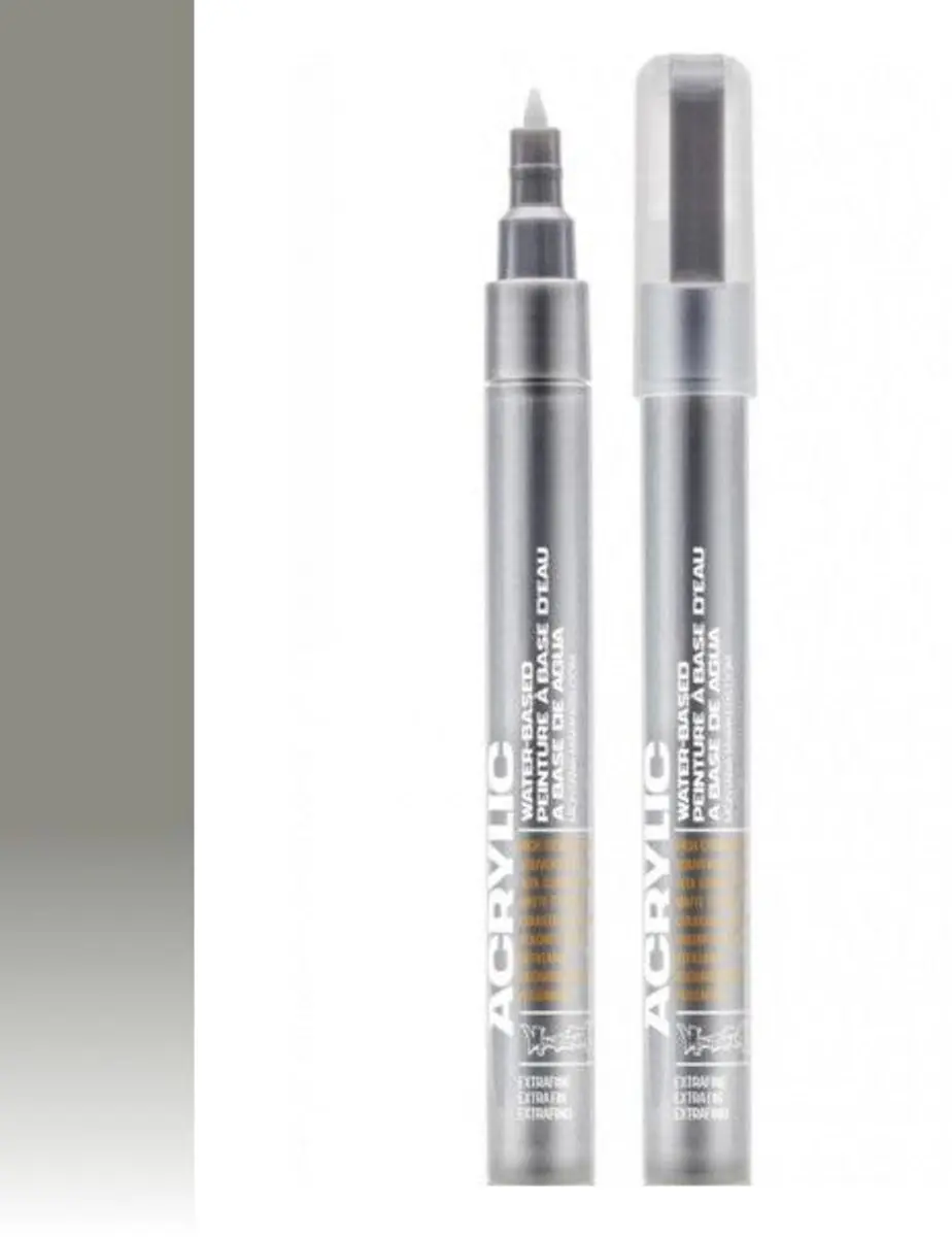 Montana ACRYLIC Marker 0.7mm Outline Zilver