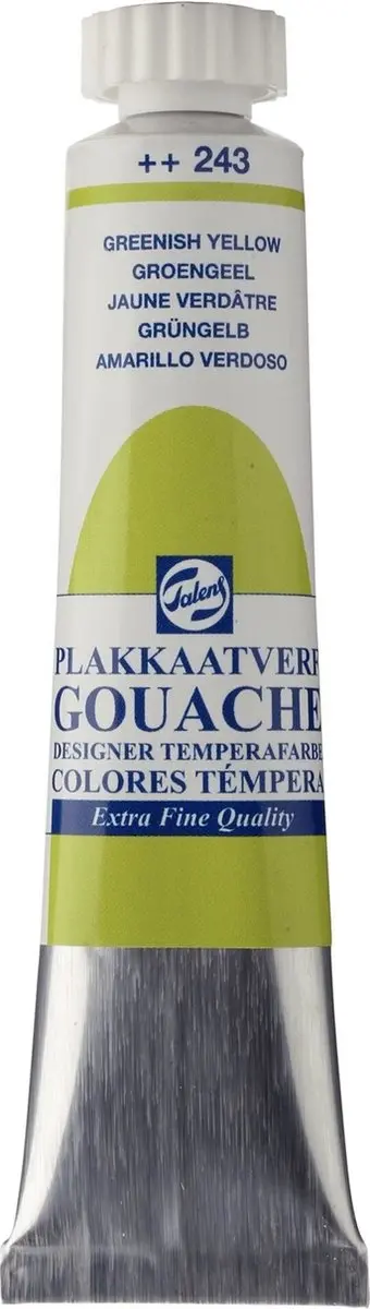 Talens Gouache Extra Fine Groengeel 20ml