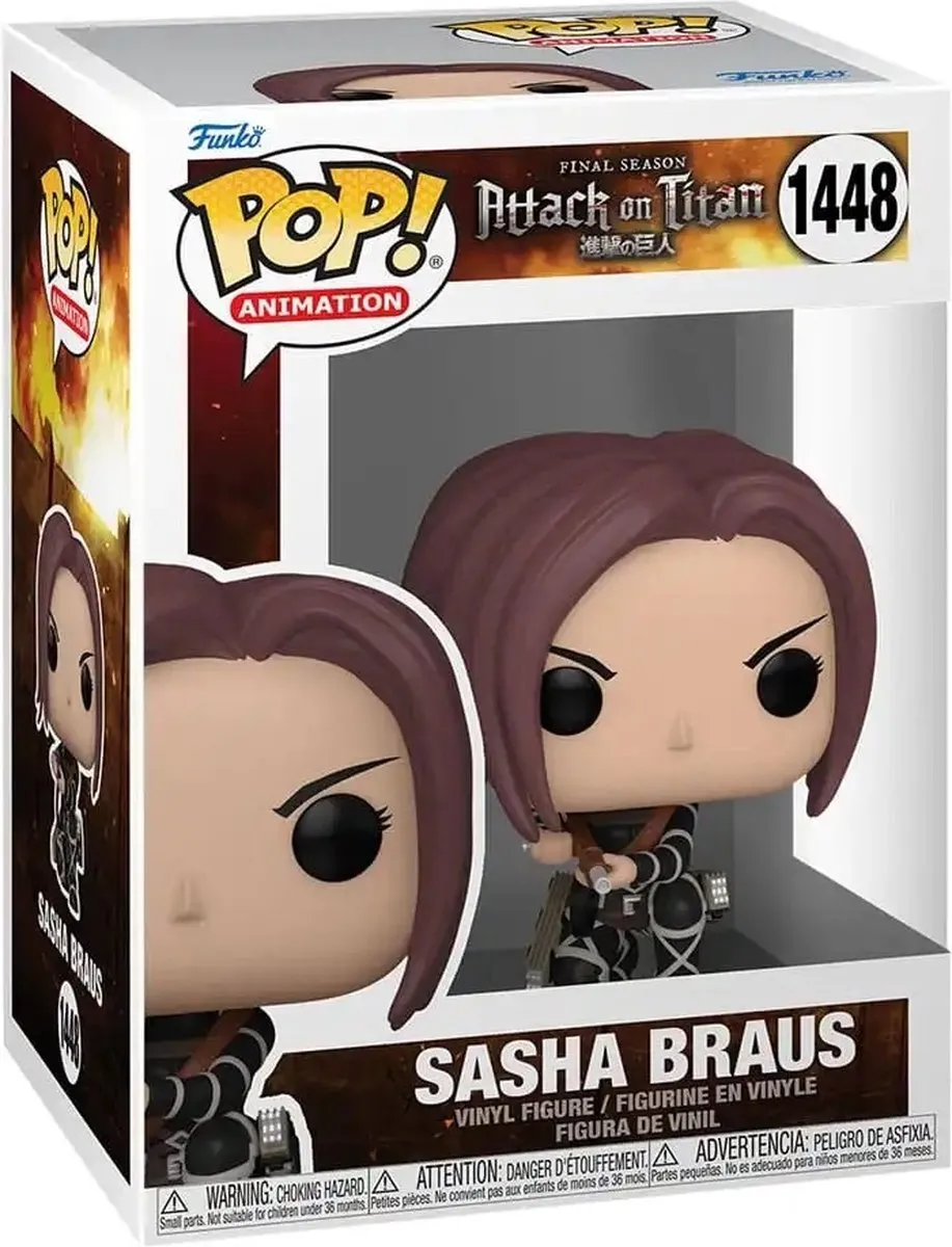 Funko Pop! Animation Attack on Titan Sasha Braus #1448