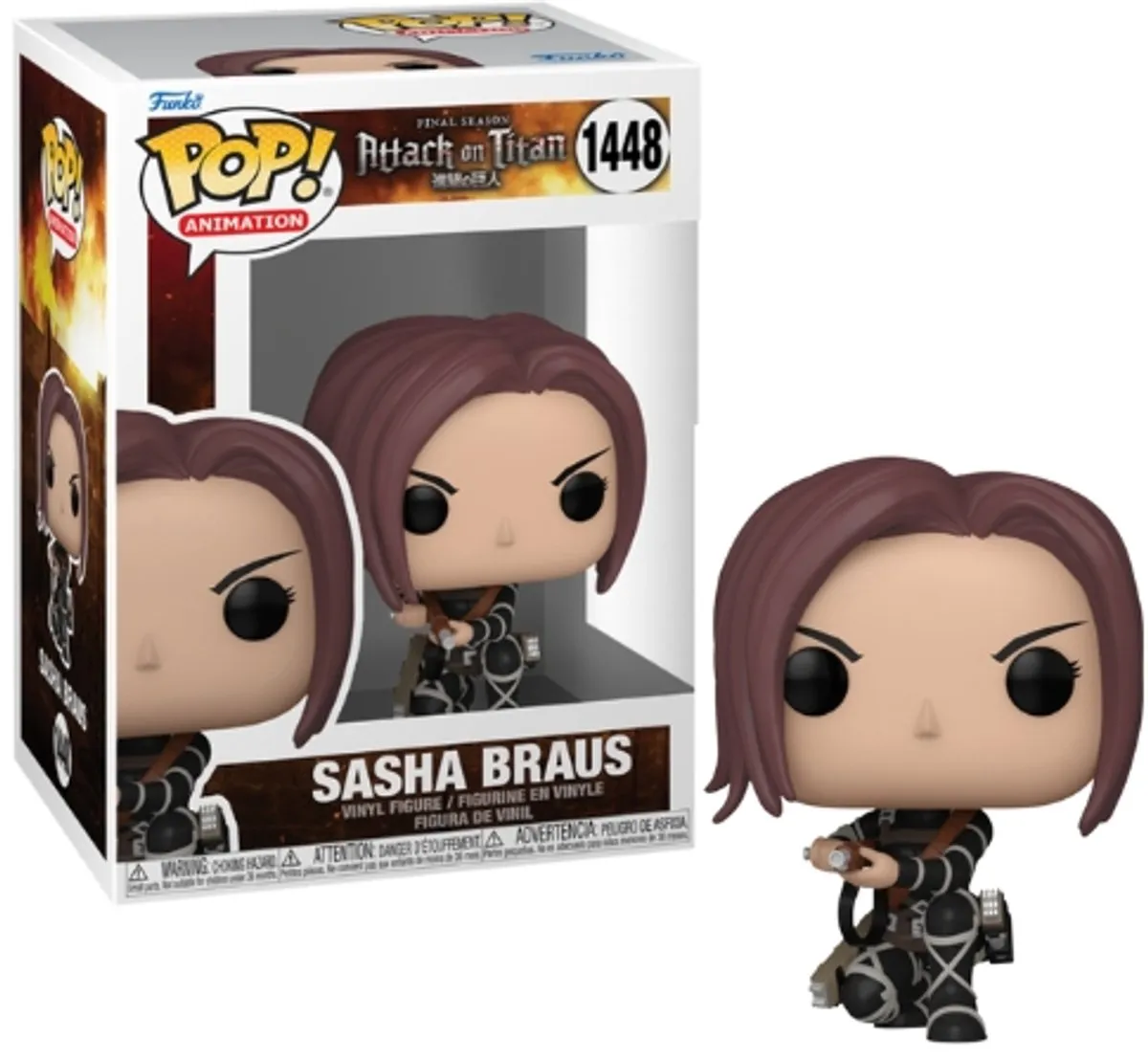 Funko Pop! Animation Attack on Titan Sasha Braus #1448 - 9,5 cm