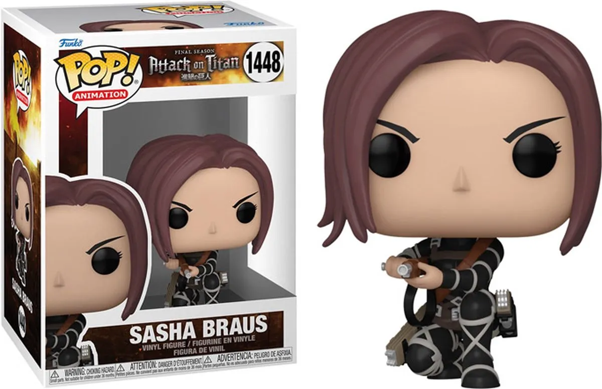 Funko Pop! Animation Attack on Titan Sasha Braus #1448 - 9,5 cm