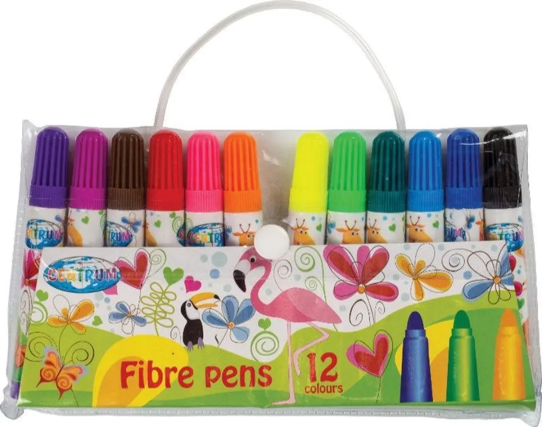 Centrum Pelikaan Viltstiften 12 Stuks
