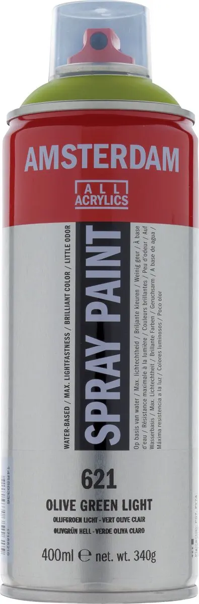 Amsterdam Spraypaint 621 Olijfgroen Licht 400ml