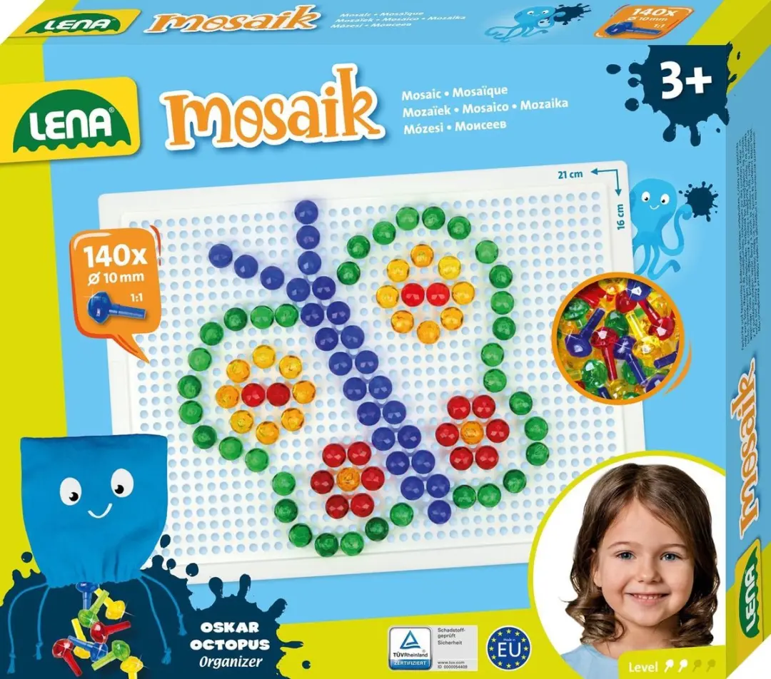 Lena Mozaïekset Transparant 140 Stuks