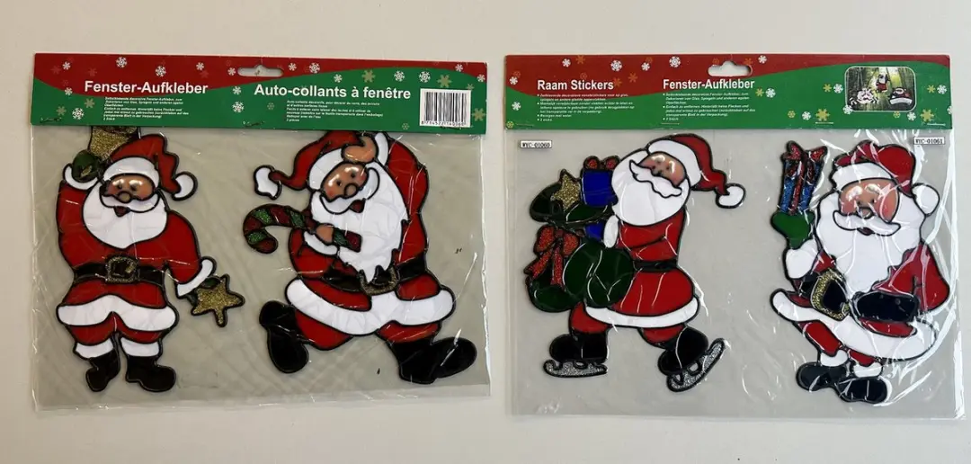 Impuls Kerst Raamstickers Set