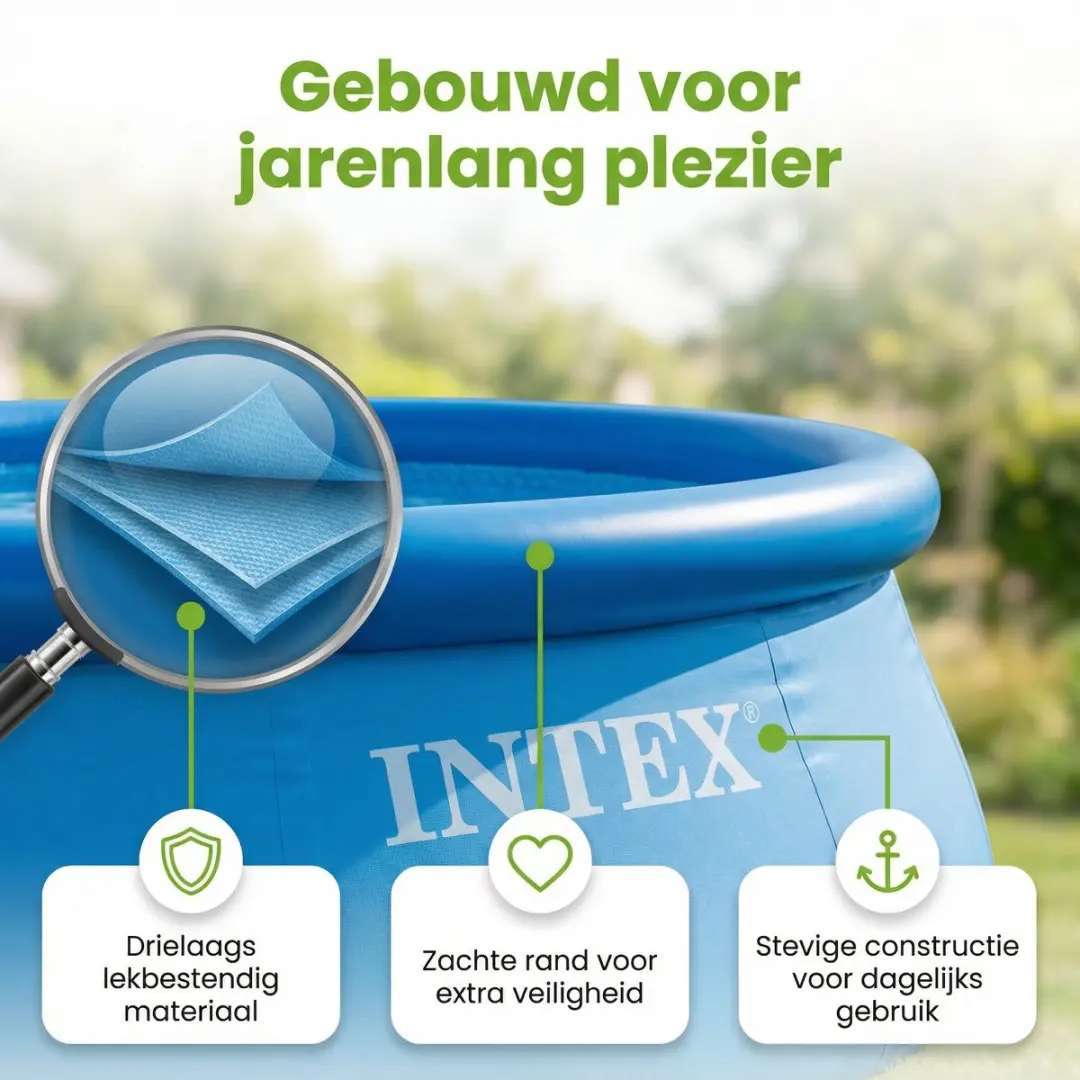 Intex Easy Set Zwembad 366x76cm - Blauw - 5621L