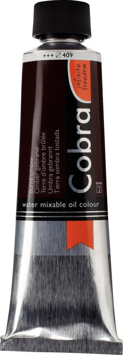 Cobra Olieverf 150ml Omber Gebrand