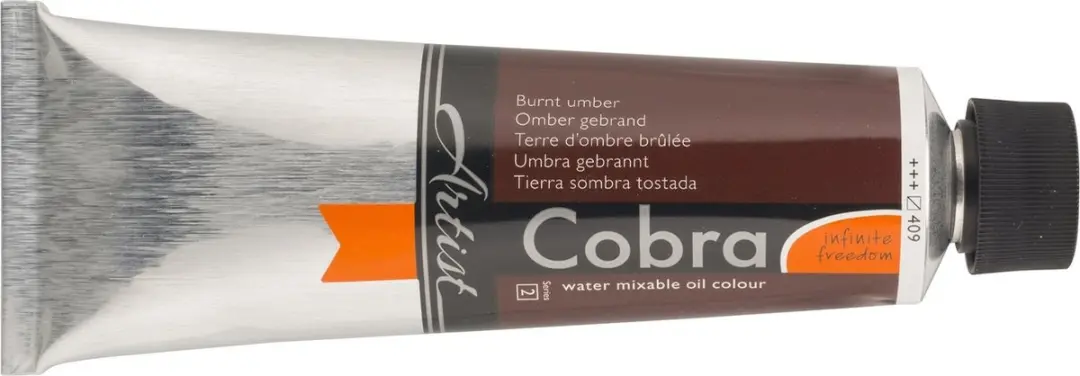 Cobra Olieverf 150ml Omber Gebrand