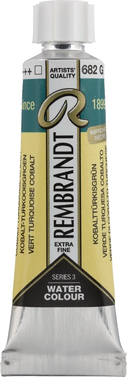 Rembrandt Aquarelverf Kobalt-Turkooisgroen 682