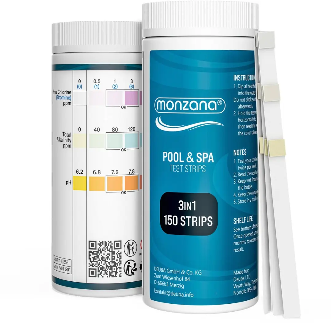 Monzana Zwembadteststrips 150 Stuks