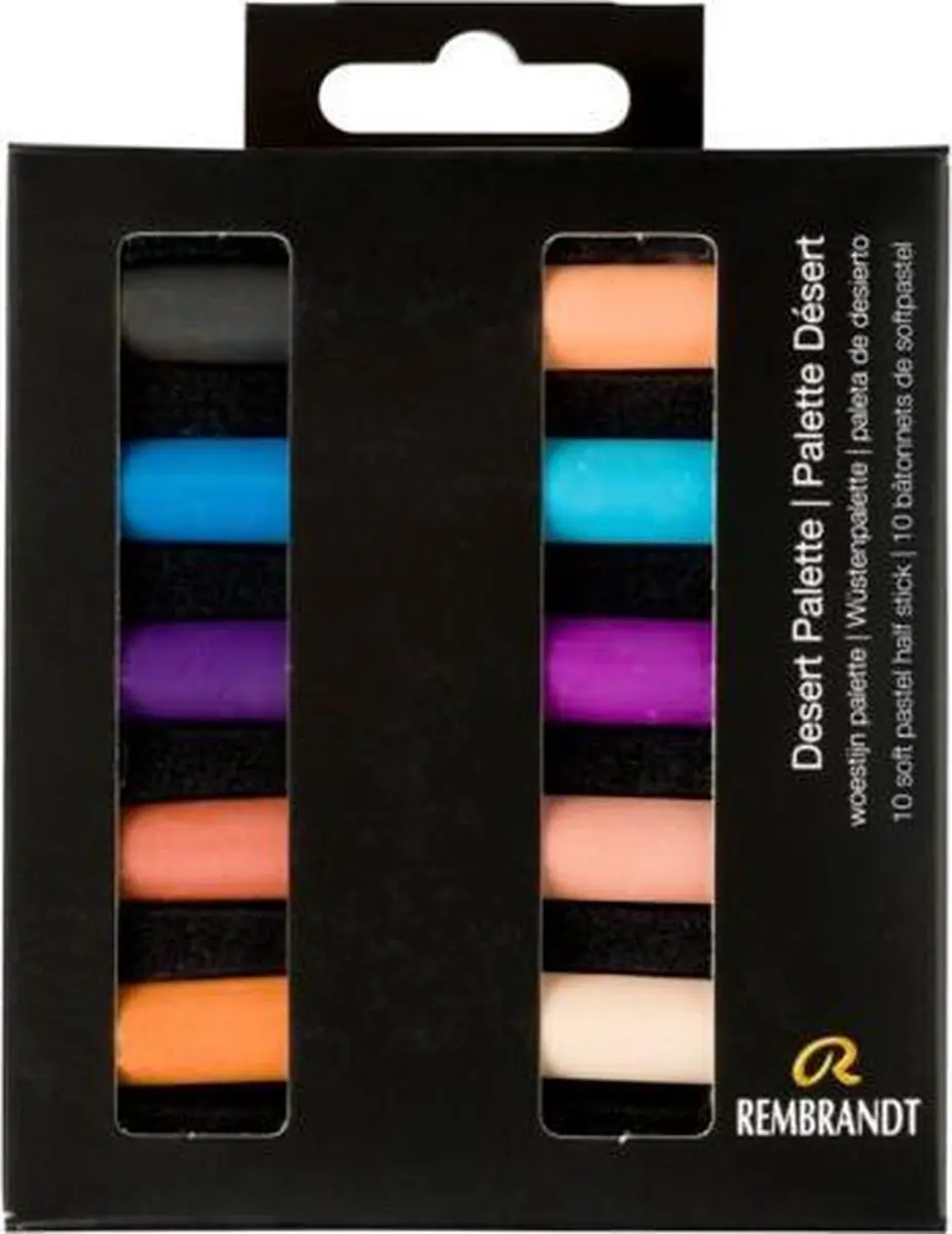Rembrandt Softpastel Half 10 - Woestijntinten - 10 Stuks