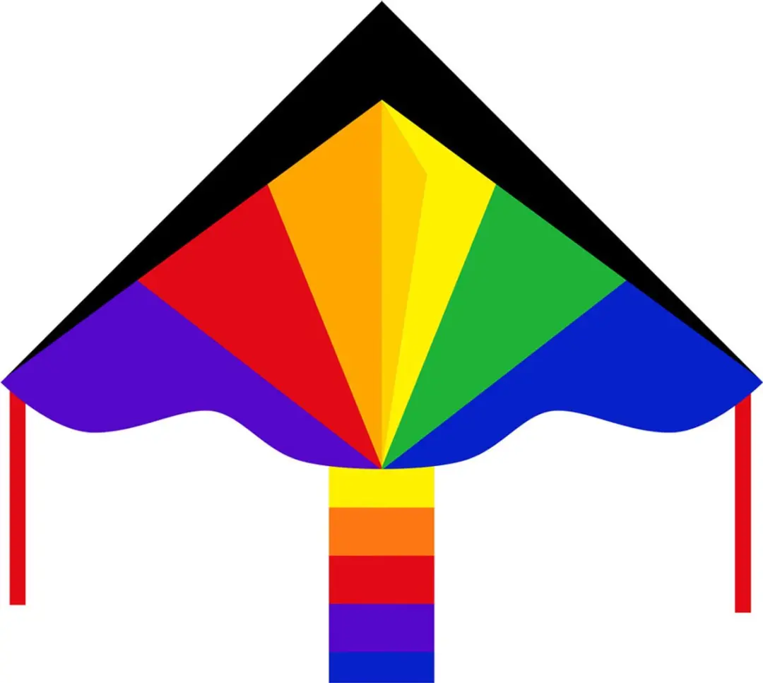 Ecoline Simple Flyer Rainbow 120cm
