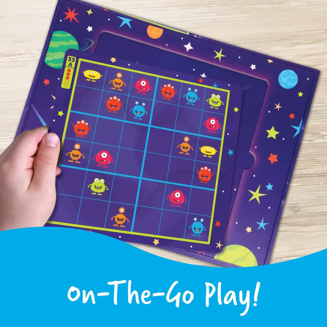 Learning Resources Magnetische Ruimte Sudoku - LER9320 - 4+ - Multikleur - afbeelding 6 van 6
