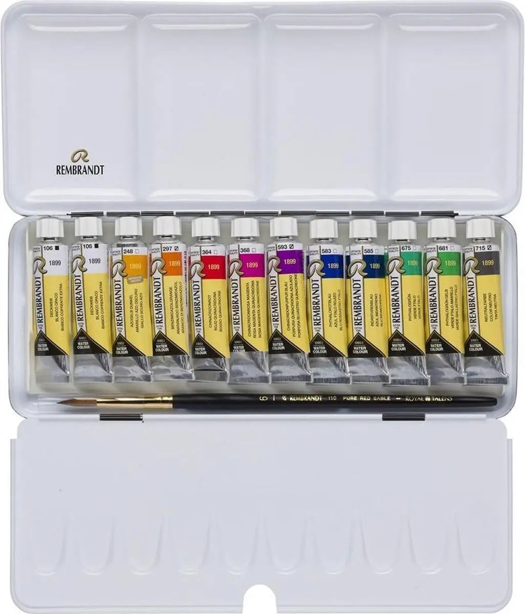 Rembrandt Waterverfset 12x10ml