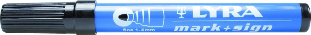 Lyra Mark + Sign Merkstift 4020099 - Zwart