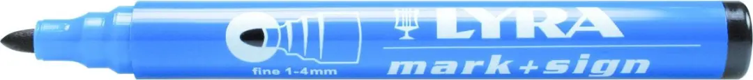 Lyra Mark + Sign Merkstift 4020099 - Zwart