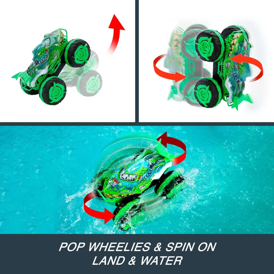 Hot Wheels Monstertrucks Krakende Kaken JMM76 Terreinwagen - RC - Meerkleurig