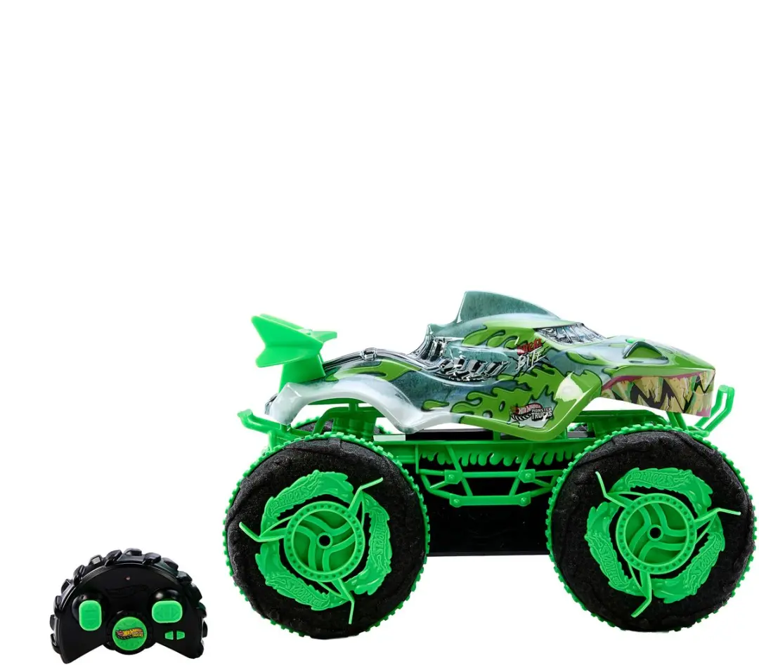 Hot Wheels Monstertrucks Krakende Kaken JMM76 Terreinwagen - RC - Meerkleurig - afbeelding 6 van 6