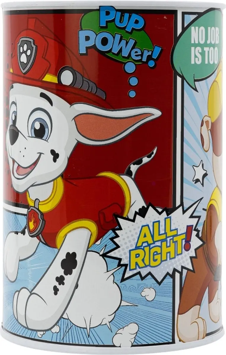 PAW Patrol Staalpoten Spaarpot