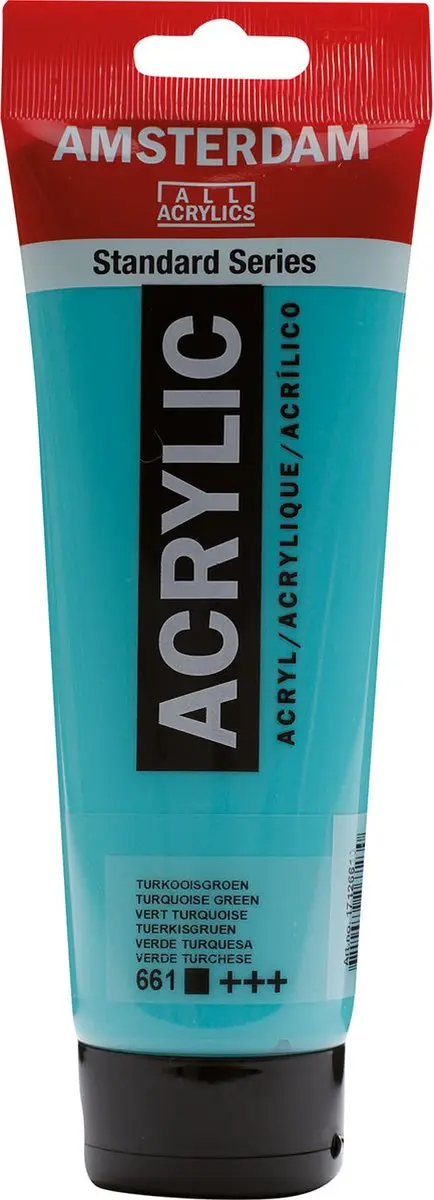 Amsterdam Acrylverf 661 Turkooisgroen 250ml
