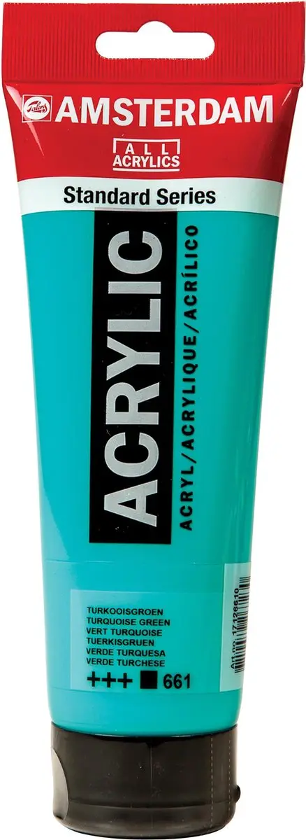 Amsterdam Acrylverf 661 Turkooisgroen 250ml