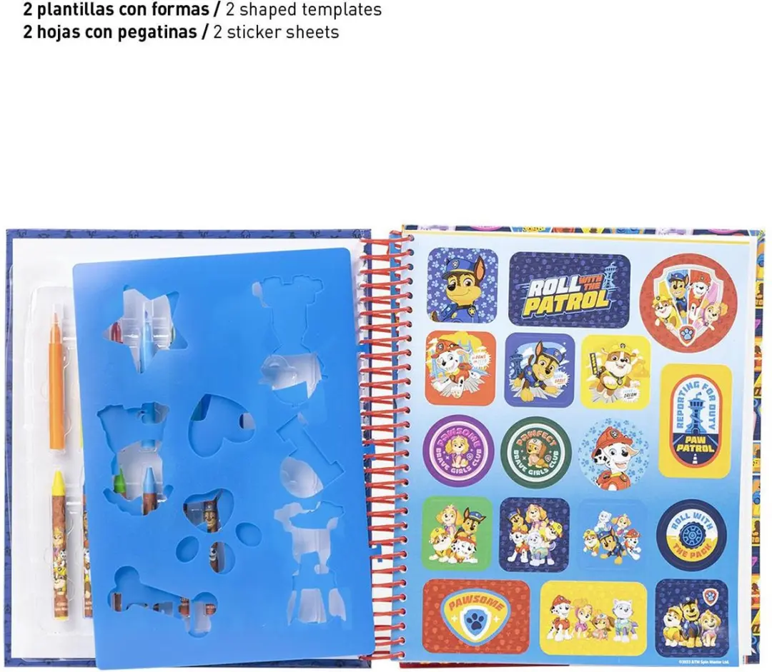 PAW Patrol Super Activiteiten Album - Tekenen & Kleuren Multicolor