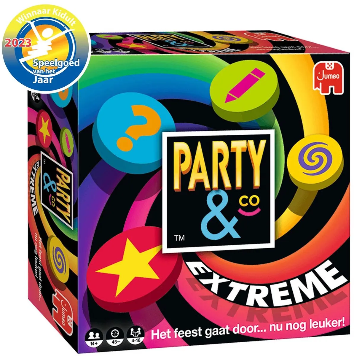 Jumbo Party & Co Extreme Bordspel - 16 Spelers