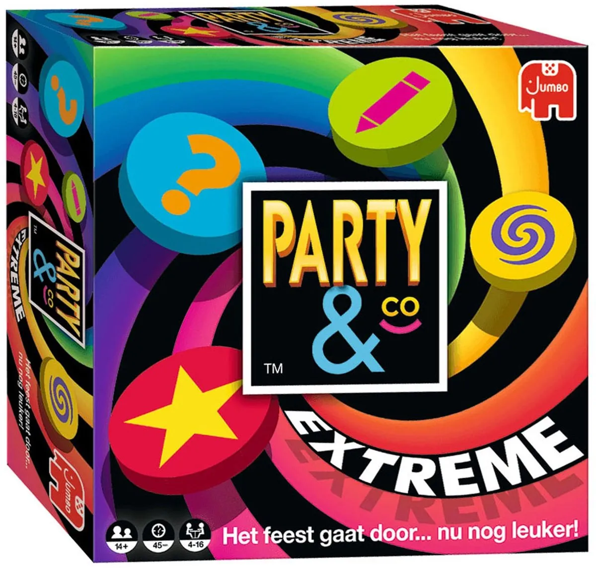 Jumbo Party & Co Extreme Bordspel - 16 Spelers