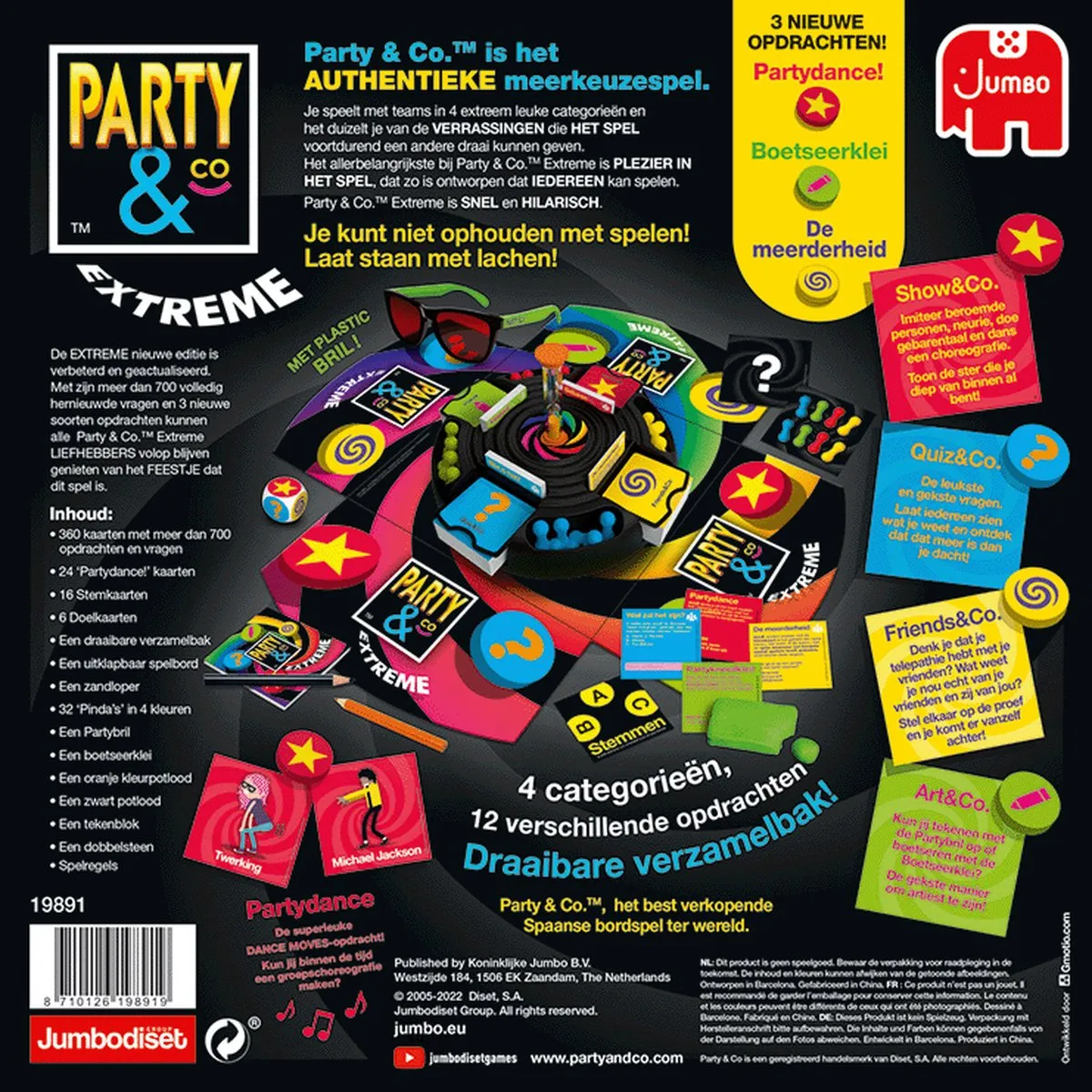 Jumbo Party & Co Extreme Bordspel - 16 Spelers