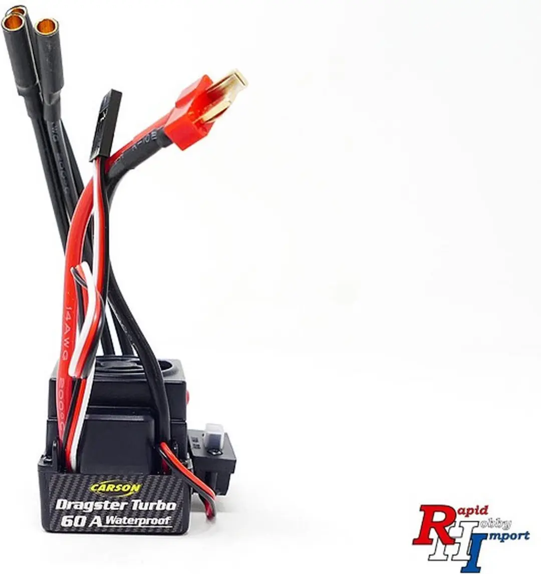 Carson BL Set Dragster Turbo 3300KV C906302 - Zwart