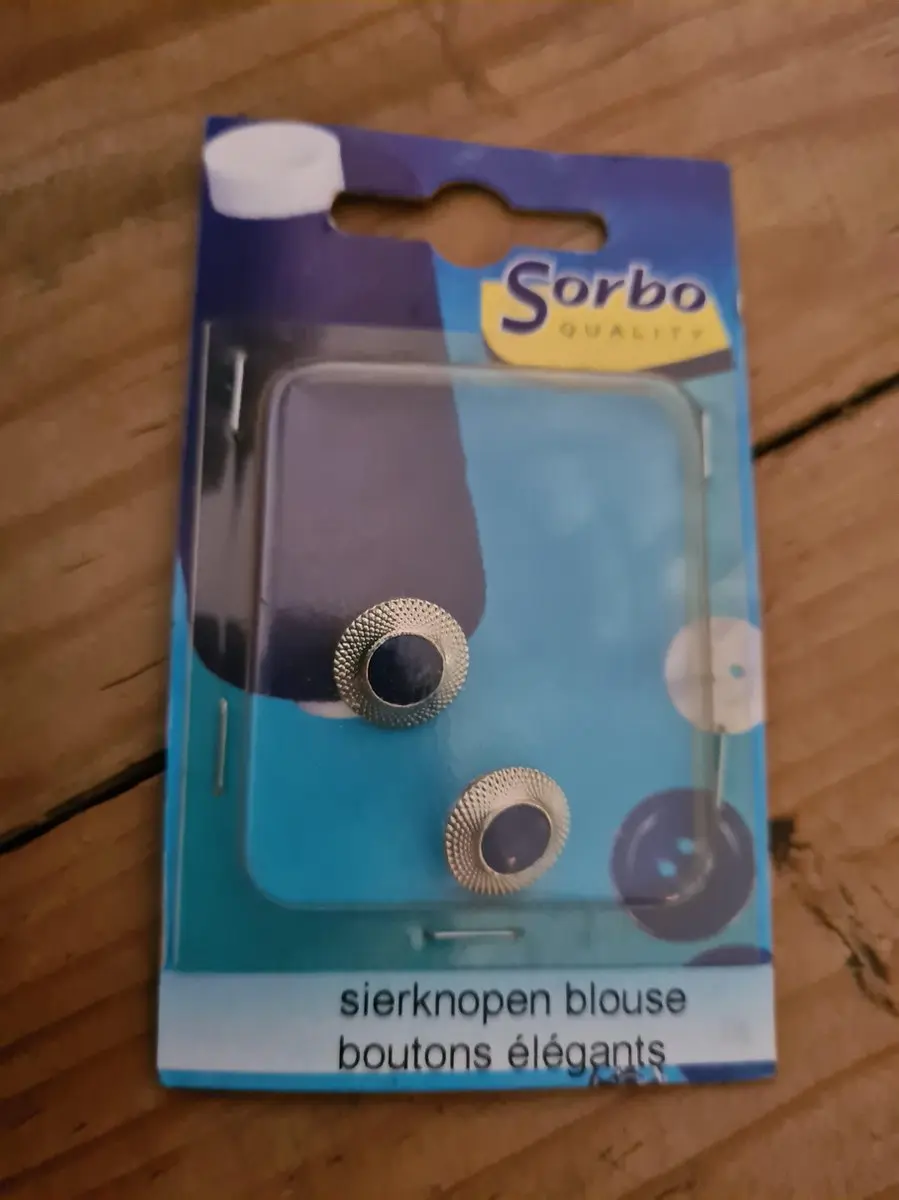 Sorbo Sierknopen Blouse 15mm