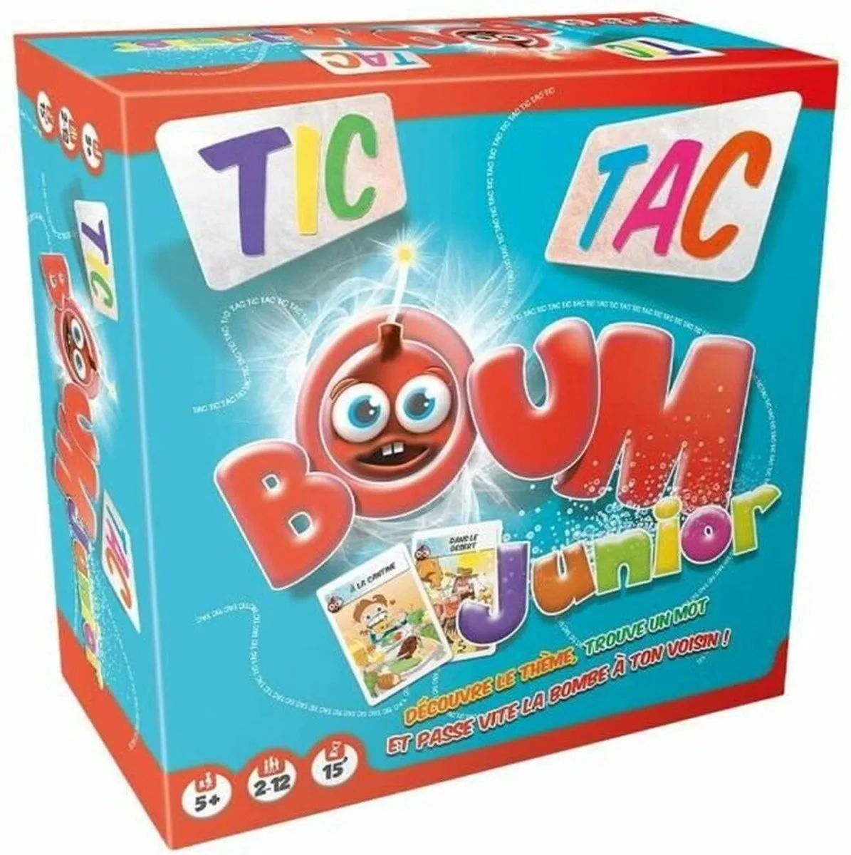 Asmodee Tic Tac BOOM Bordspel - 2-12 Spelers