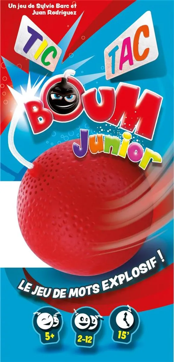 Asmodee Tic Tac BOOM Bordspel - 2-12 Spelers