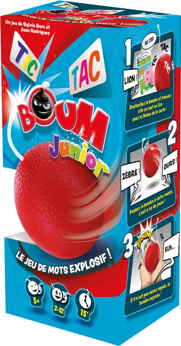 Asmodee Tic Tac BOOM Bordspel