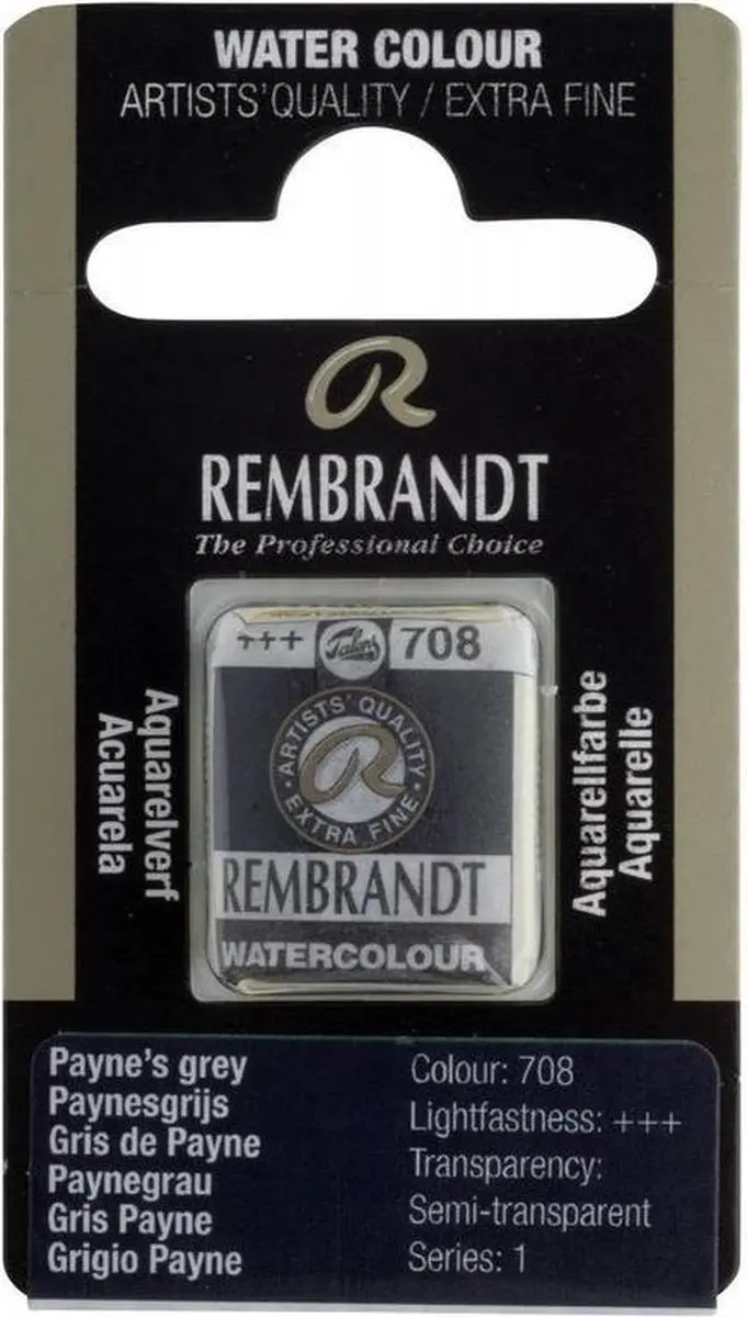 Rembrandt Waterverf Napje Payne's Grey 10g